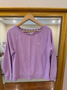 Victoria's Secret PINK Lavender Crewneck Sweater
